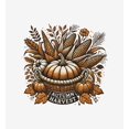thumbnail image 4 of Autumn Harvest Adult White Crew Neck Short Sleeve Tee-Medium, 4 of 4