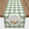thumbnail image 3 of Creative Products This Is Our Happy Place 16x90 Cotton Twill Table Runner, 3 of 3