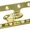 Polished Brass, variant on Deltana Ok5032b-R 5" X 3-1/4" Solid Brass Right Hand Olive Knuckle Hinge - Brass