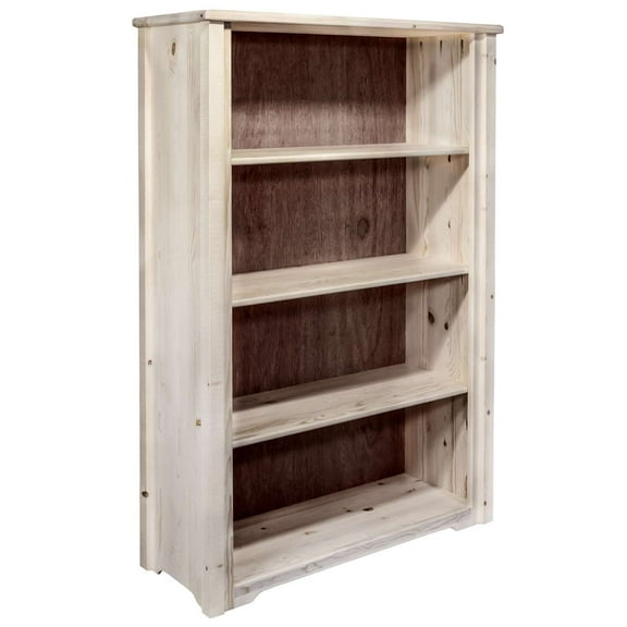 Homestead Collection Bookcase, Clear Lacquer Finish