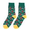 thumbnail image 4 of JAHH Christmas Socks for Men Women Fun Cute Socks with Santas Reindeer Snowman Candy Pattern Xmas Novelty Socks for Autumn Winter Ladies Girls Cute Fashion Casual Soft Comfortable Breathable, 4 of 8