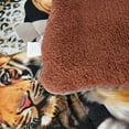thumbnail image 6 of JML Soft 3 Piece Sherpa Blanket,Thick Warm Plush Borrego Bed Blanket,Cal King 87"x 95", 6 of 6