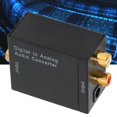 thumbnail image 4 of Stereo Audio Adapter, Coaxial  Stereo R/L Output Plug and Play Digital To Analog Audio Converter  for Home Cinema Systems for PS3  HDDVD, 4 of 7