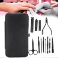 thumbnail image 4 of 12pcs Stainless Steel Eyebrow Scissors Nail Clipper Dead Skin Pusher Manicure Tool Set, 4 of 5