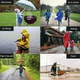 thumbnail image 7 of Kids Rain Poncho 2 Pack, Reusable Raincoat Rain Jackets for 6-14 Girls Boys, 7 of 7