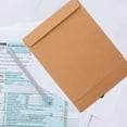 thumbnail image 4 of FOLOYORI 5Pcs Kraft Paper Bags with Self Adhesive Strip for File Document Organization, 4 of 7