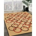 thumbnail image 3 of Ahgly Company Machine Washable Indoor Rectangle Transitional Yellow Orange Area Rugs, 5' x 7', 3 of 7