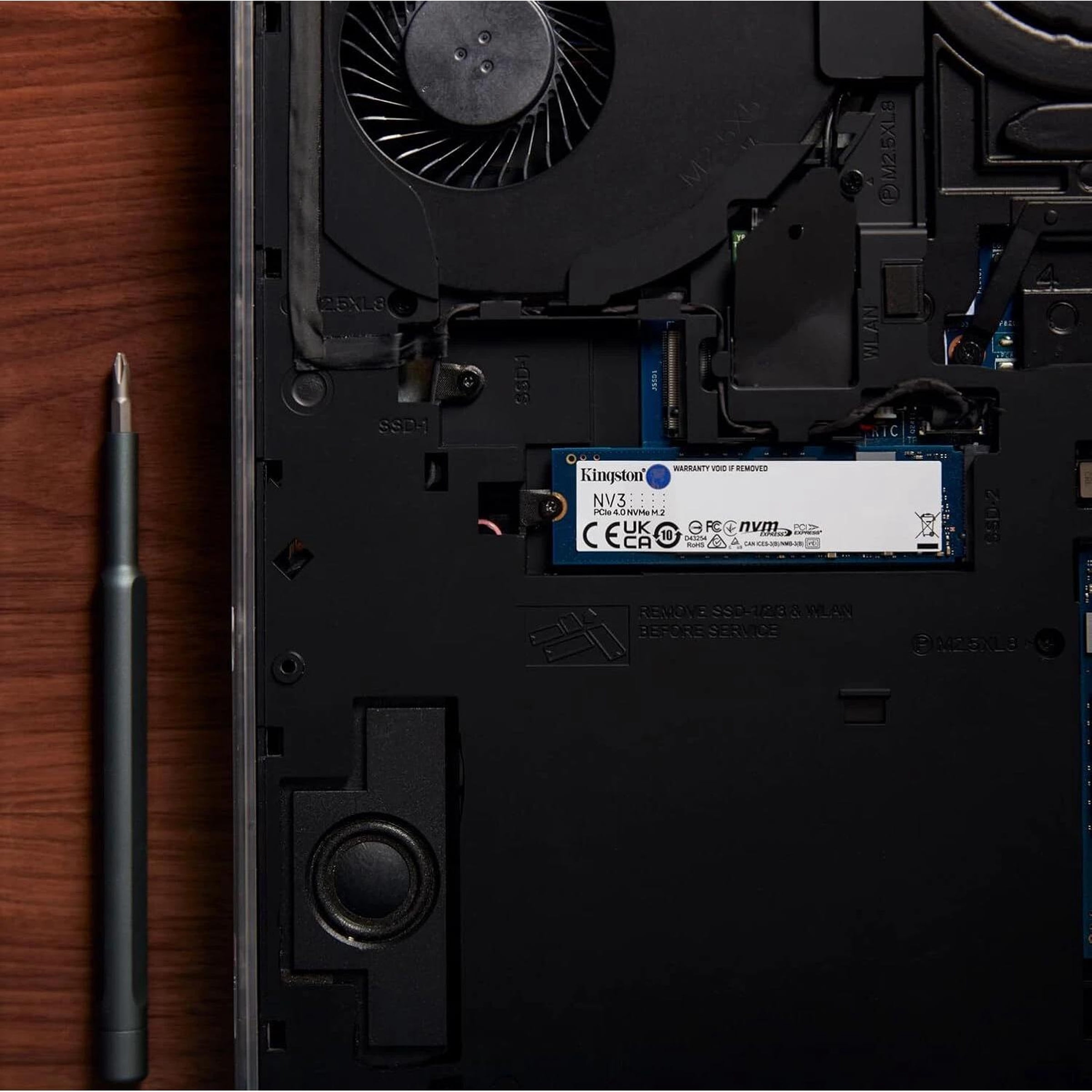 Kingston NV3 1TB M.2 2280 NVMe SSD PCIe 4.0 Gen 4x4 Up to 6000 MB/s SNV3S/1000G