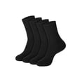 thumbnail image 4 of Hanes Moves Impact Zone Men's Socks Pack, 4-Pair , Cushioned X-Temp Moisture-Wicking Black 6-12, 4 of 4