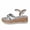 Silver, variant on Orthopedic Wedge Sandals for Women 2026 Dressy Trendy Platform Casual Walking Arch Support Espadrilles Wedges