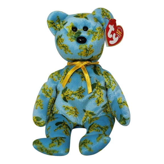 Ty Beanie Baby: Ocker the Bear - Australia Exclusive | Stuffed Animal | MWMT's