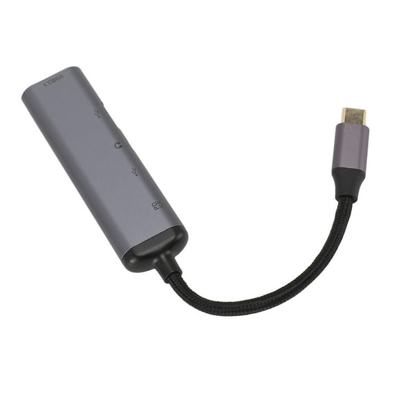 USB C Hub, 5 in 1 USB C Hub 100W Fast Charging with PD Charging Port for Phone