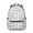 Cute Black, variant on Corgi Dog and Flowers Backpack for School,Cute School Bag,Schoolbag with Adjustable Shoulder Straps & Padded Back,15.3"x11"x7.1".﻿