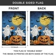 thumbnail image 4 of Halloween Garden Flag - Double Sided 12x18 Inch, Seasonal Outdoor Decor for Yard, Lawn,House - Family,Friends,Halloween., 4 of 5