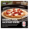 thumbnail image 2 of Gourmet BBQ System Pizza Stone with Carry Rack,16.7" Long, 2 of 9