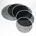 thumbnail image 3 of 2 Layer Mesh Drum Set Head Silent 8 10 12 13 14 Drumhead Drum Skin Black, 3 of 5
