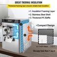 thumbnail image 4 of Ice Cream Machine, 1400W 20/5.3 Gph Hard Serve Ice Cream Maker with LED Display Screen Auto Shut-Off Timer One Flavors, 4 of 9