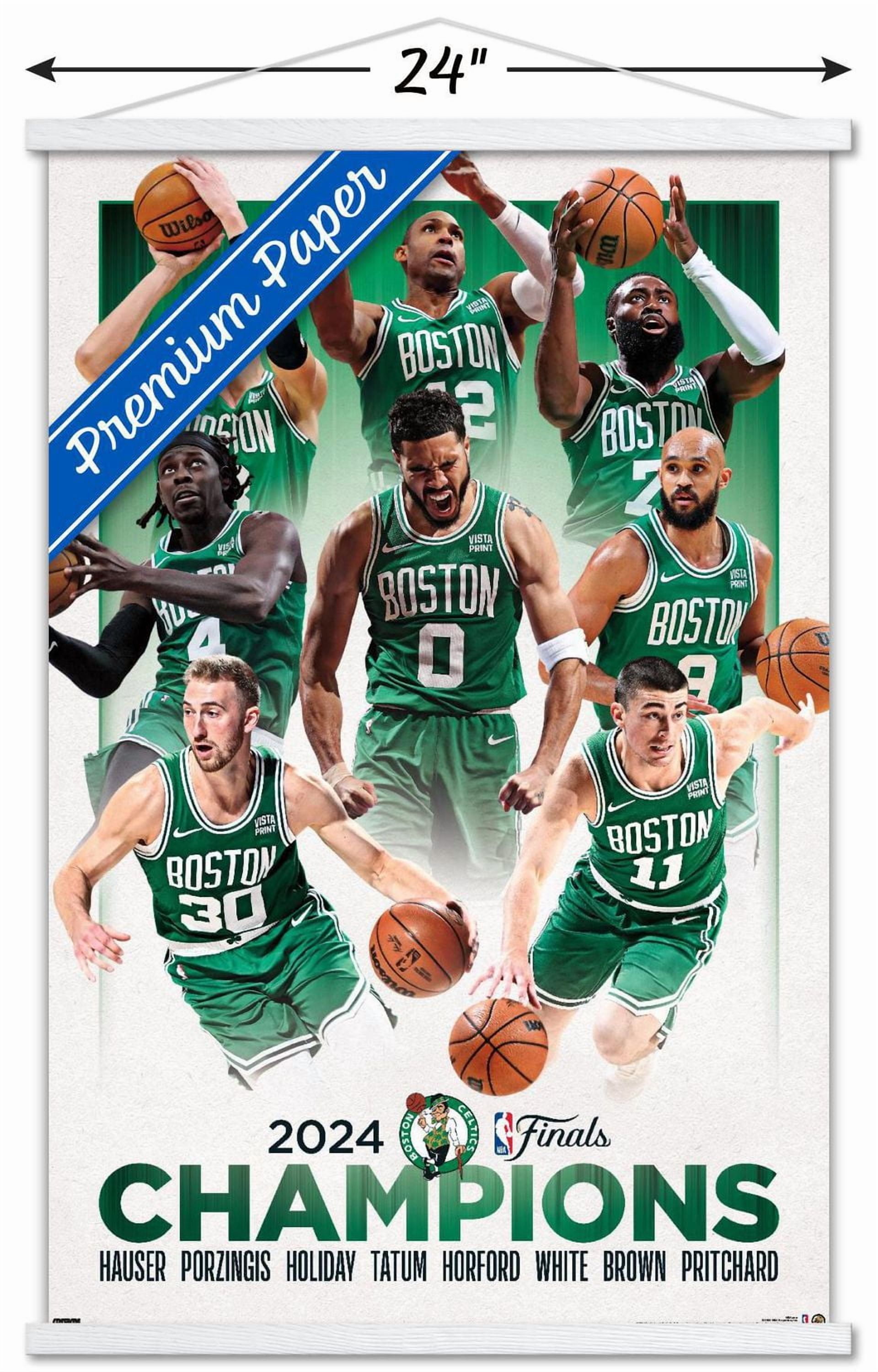 NBA Boston Celtics - 2024 NBA Finals Champions Wall Poster
