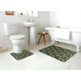 thumbnail image 4 of Yiaed Camouflage Shark Print Bathroom Mat Set 2 Pieces Mat Anti-Skid Pad Ultra Soft and Absorbent Bathroom Bath Mat Contour Bath Rugs for Toilet Base, 4 of 6