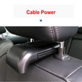 thumbnail image 4 of Speravity Ventilador trasero de asiento de automóvil con interfaz USB de 3 engranajes, Cable Universal de 5V, ventiladores de refrigeración de plástico Ventana automotriz Negro Speravity VI015931-01B, 4 of 6