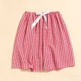 thumbnail image 6 of Hilenly Plaid Pajama Shorts Women Elastic Waist Sleep Pj Lounge Comfy Shorts Pajama Bottoms, 6 of 6