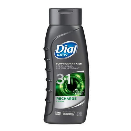 Dial For Men Body Wash 3-In-1 Recharge (Pack of 3)