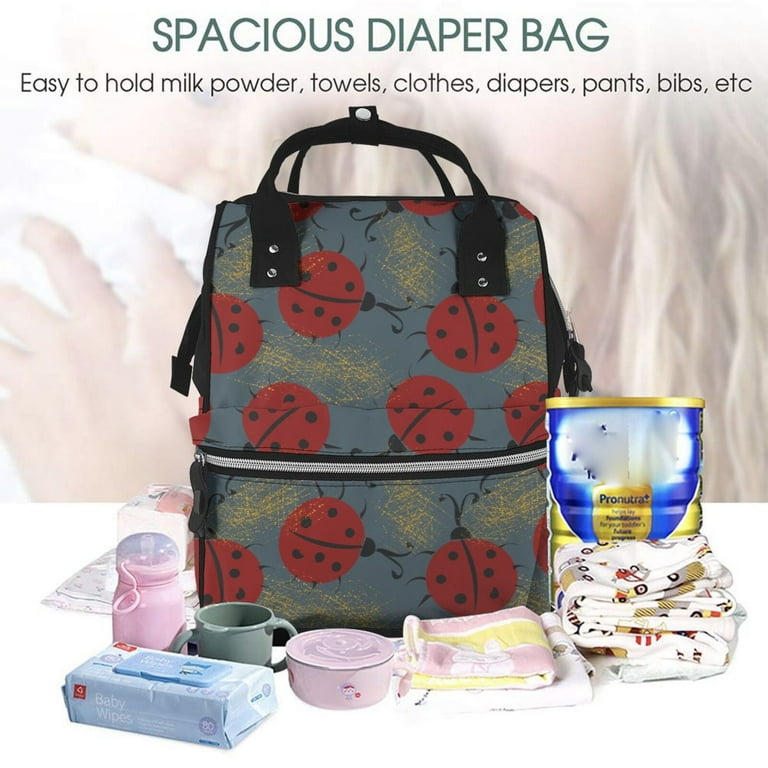 Ladybug diaper bag 2025