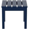 thumbnail image 5 of Costaelm Palms Modern Adirondack Square Outdoor Side Table, Navy Blue, 5 of 5