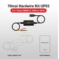thumbnail image 4 of Cable de monitoreo de estacionamiento 70mai con conector Type-C, compatible con modelos M500, X200, A810, A510 y UP03, ideal para seguridad vehicular y vigilancia continua., 4 of 4