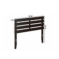 thumbnail image 3 of AFI Oxford Farmhouse Wood Panel Headboard with 2 USB Ports, Full, Espresso, 3 of 6