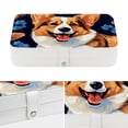 thumbnail image 4 of Corgi PU Leather Jewelry Organizer with Removable Compartment, Portable Decorative Box, Storage Box, and Earring Organizer, 4 of 6