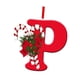 thumbnail image 2 of Adorno navideño con letras, decoración navideña colgante, decoración decorativa DIY para colgar. P, 2 of 9