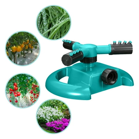 Landscape Sprinkler Systems (Sprinkler (Newly Upgraded) Pathonor Lawn Sprinklers Yard Sprinklers Water Sprinkler System Weighted Base with 2 Ways Hose Splitters Adjustable Garden Sprinkler for)