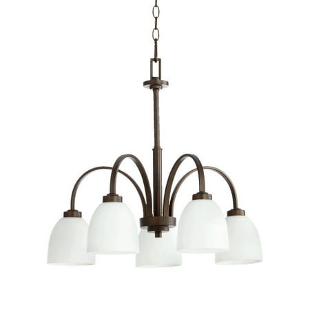 

Quorum International 6360-5 Reyes 5 Light 26 Wide Chandelier - Bronze