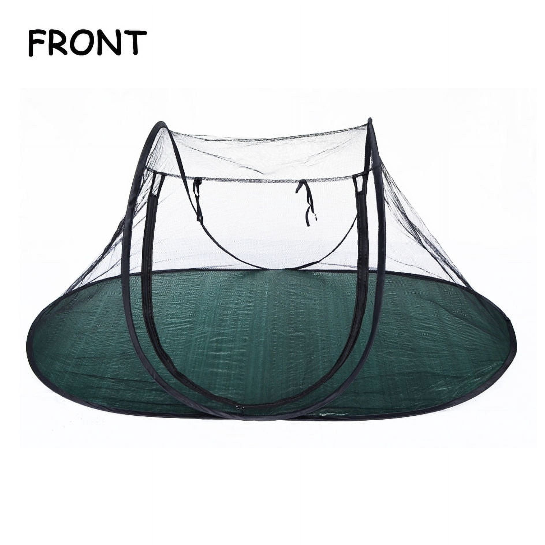 SUNNYOUTDOOR Pop Up Pet Cat Tents Portable Pet Playpen Portable Cat Dog Exercise Tent Puppy Dog Cat Soft Tent, with carry bag