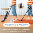 thumbnail image 2 of DREAME G10 Combo Wet Dry Vacuum Cleaner, 2-in-1 Cordless Floor Cleaner Vacuum Mop for Multi-Surface, Up to 50 Min Runtime, One-Step Self Cleaning, Lightweight, Black, 2 of 8