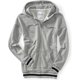 thumbnail image 1 of Aeropostale Sudadera con capucha y cremallera completa Aero para mujer, gris, grande Aeropostale  Sudadera, 1 of 1
