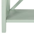 thumbnail image 4 of SAFAVIEH Liam Duo X-Back 2 Tier Open Bookcase, Dusty Green, 4 of 5