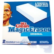 Mr. Clean Magic Eraser Original, Cleaning Pads with Durafoam, 2 Ct