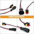 thumbnail image 4 of 12 conectores de cables automotrices impermeables, conector rápido, conector impermeable para vehículo, conector de plástico para vehículo, 4 of 8