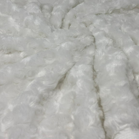 Snow White Soft Lustrous Rosebud Fur