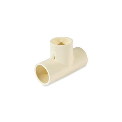 - King Brothers Inc. RCT-0500-S 1/2-Inch Solvent PXL CPVC Tee, Tan