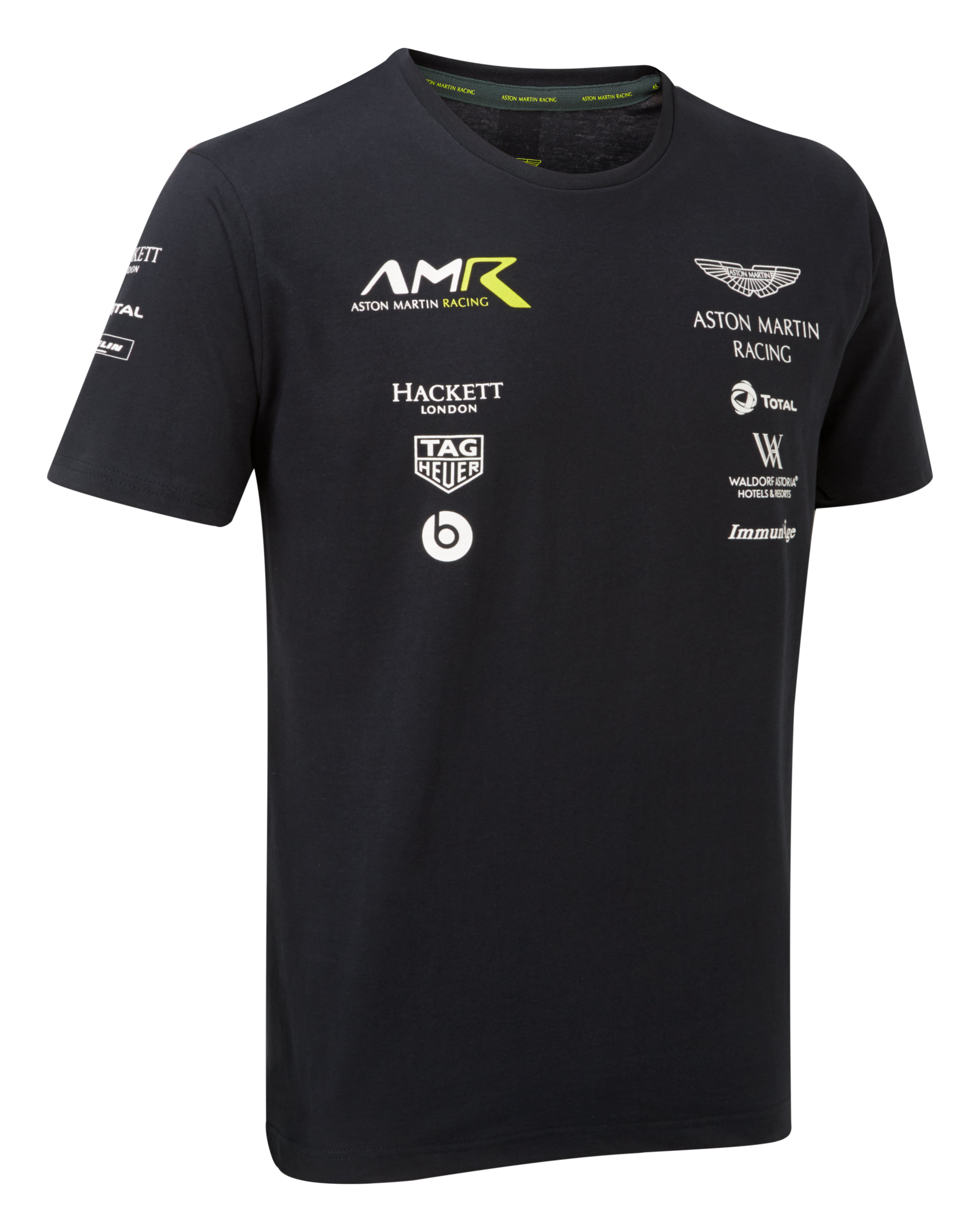 Aston Martin Racing Team Travel T-Shirt 2018 Navy ADULT 