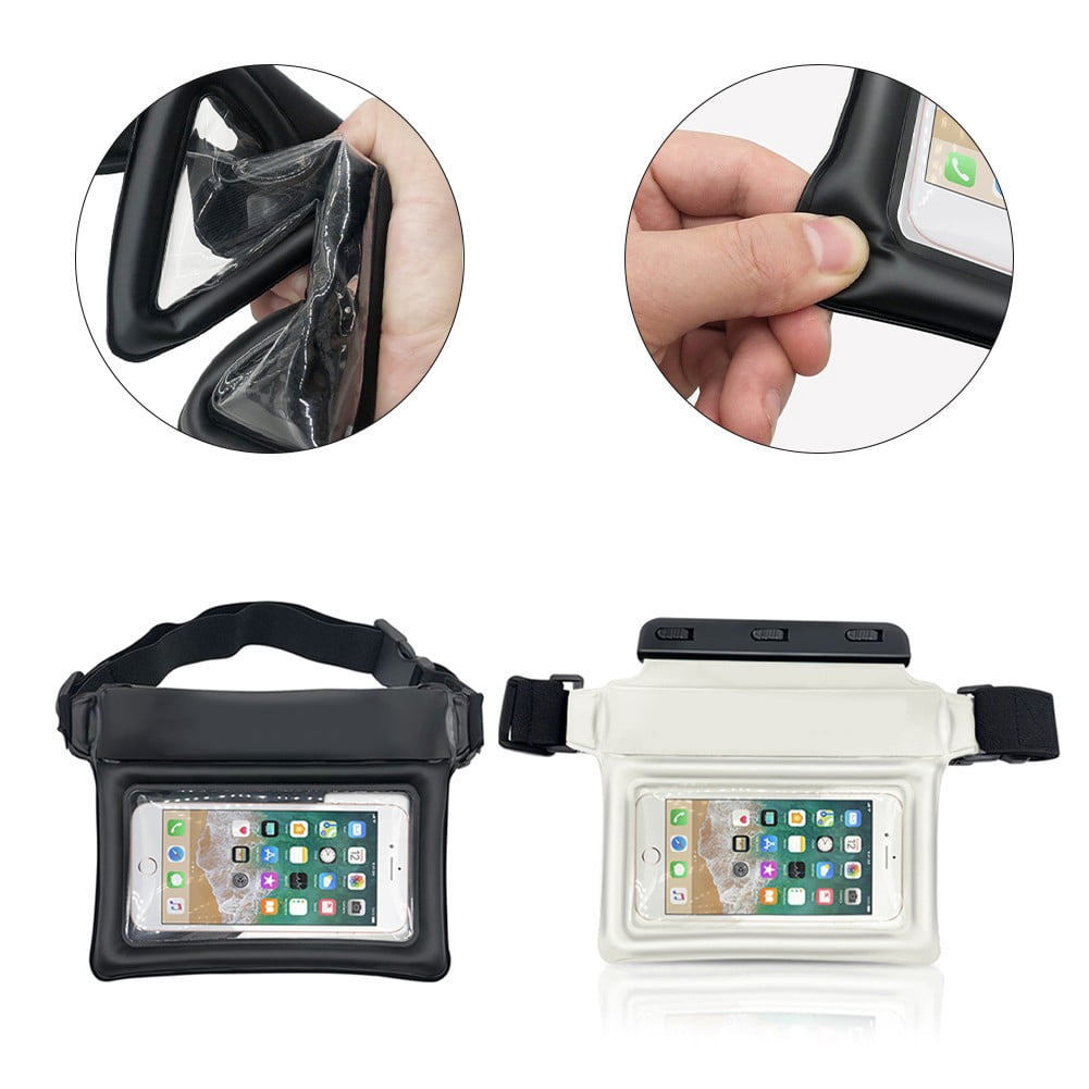 Waterproof Phone Pouch Fanny Pack Floating Dry Bag Swimming Waist Bag Underwater