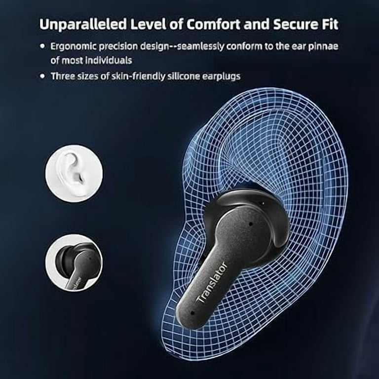 Language Translator M9 AI Translator Earbuds - 144 Language Real