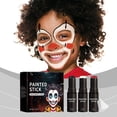 thumbnail image 2 of Set de pintura facial de color, pintura corporal facial, exclusiva para fiestas de fans, 50 g, 2 of 4