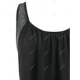 thumbnail image 4 of Tank Top de Algodon de Talla Extra con Panel de Doble Capa Rosegal  Camisetas sin mangas de talla grande, 4 of 5