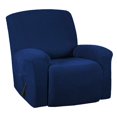thumbnail image 2 of DOLITY Housses Extensibles pour Fauteuil Inclinable avec la Plupart des Fauteuils Inclinables Bleu Foncé, 2 of 9