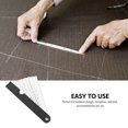 thumbnail image 4 of Folding Sector Ruler Multifunctional Scale Ruler Student Drawing Painting Art Supplies (White), 4 of 9