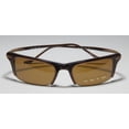 thumbnail image 2 of NEW KATA KD11 MENS/WOMENS DESIGNER HALF-RIM 100% UVA & UVB BROWN UNIQUE DESIGN SHADES SUNNIES MADE IN JAPAN FRAME BROWN LENSES 53-19-130 SUNGLASSES/SUN GLASSES, 2 of 8